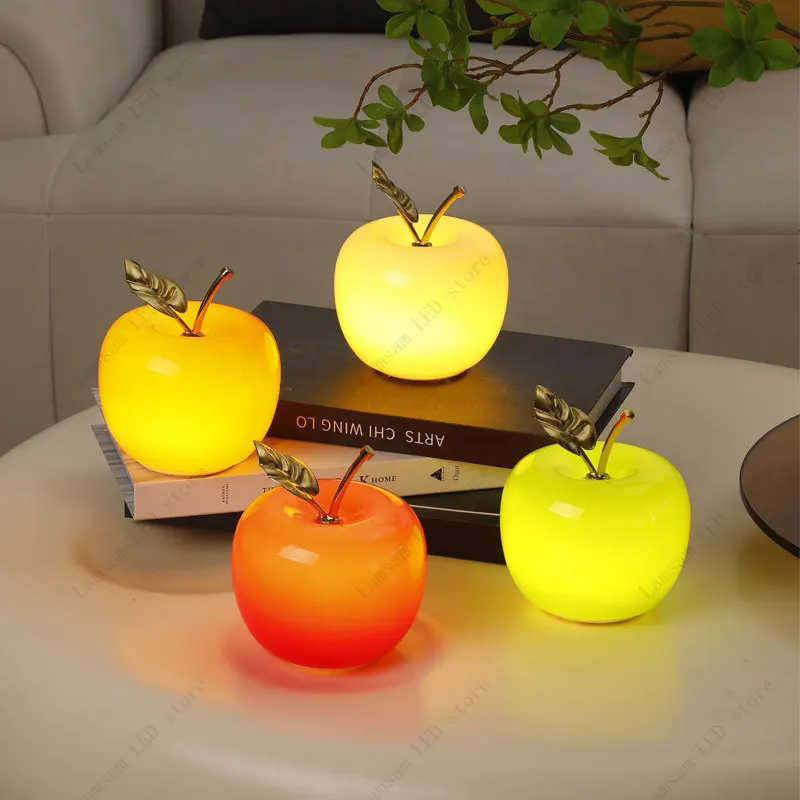 AAA Battery Powered LED Apple  - Decor Lighting Cy 리뷰 및 가격