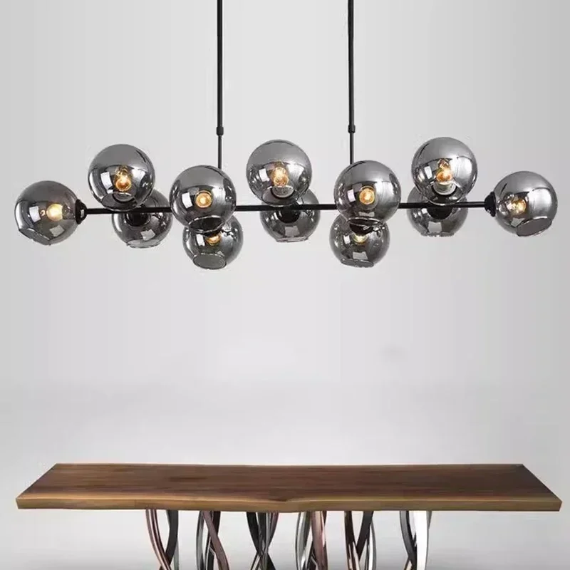 Grey Glass LED Pendant Lights  - Decor Lighting Fixtures 리뷰 및 가격