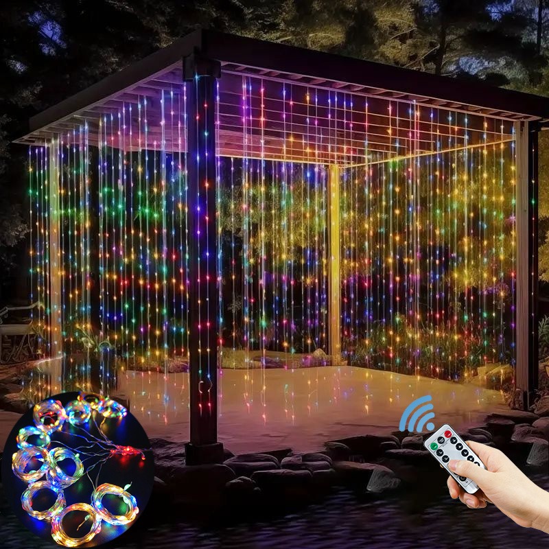 3/4/6m LED Curtain String Ligh - Fairy Light Curtain 리뷰 및 가격