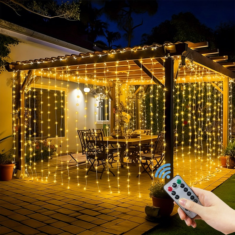 3/4/6m LED Curtain String Ligh - Fairy Light Curtain 리뷰 및 가격