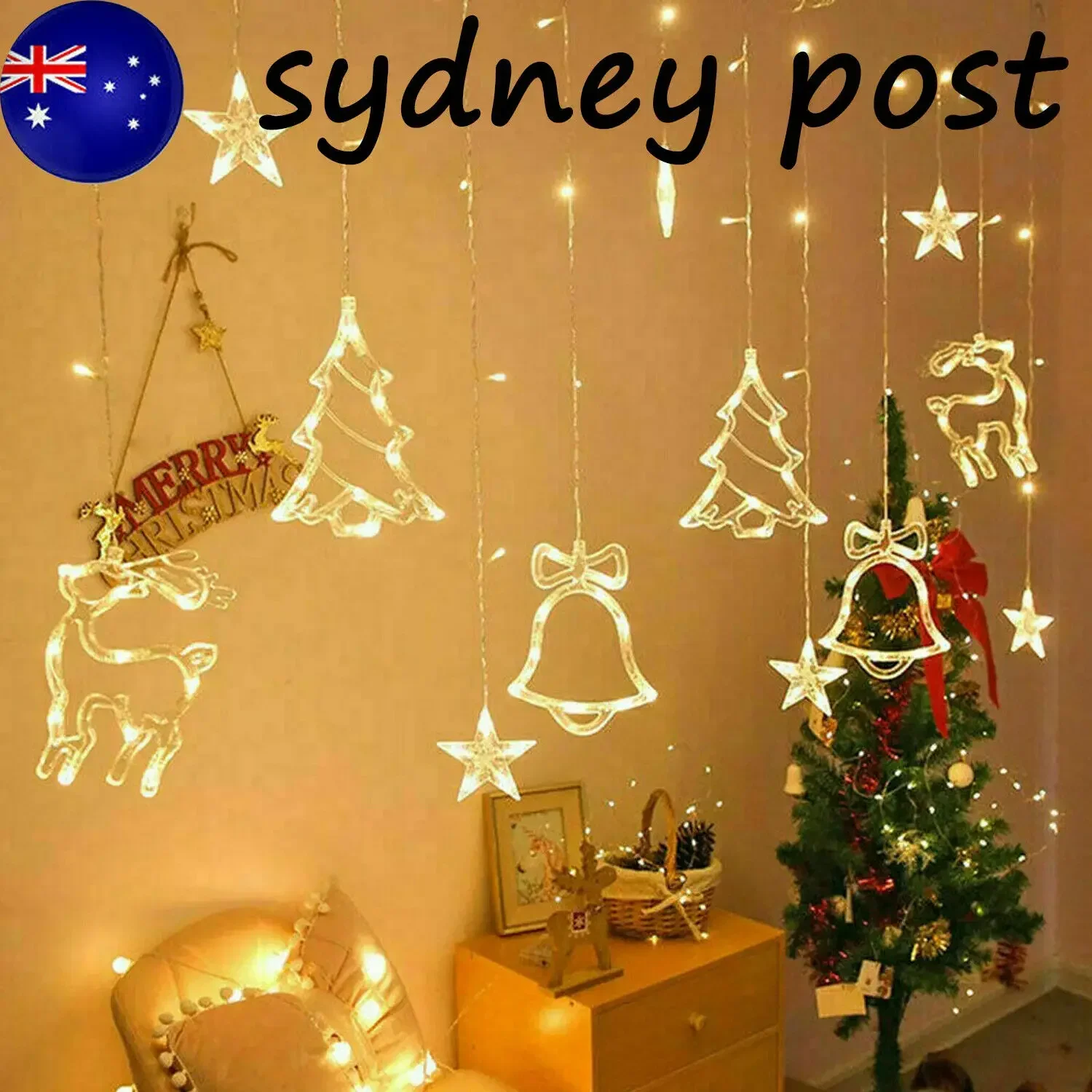 LED Fairy String Window Curtai - Fairy Light Curtain 리뷰 및 가격