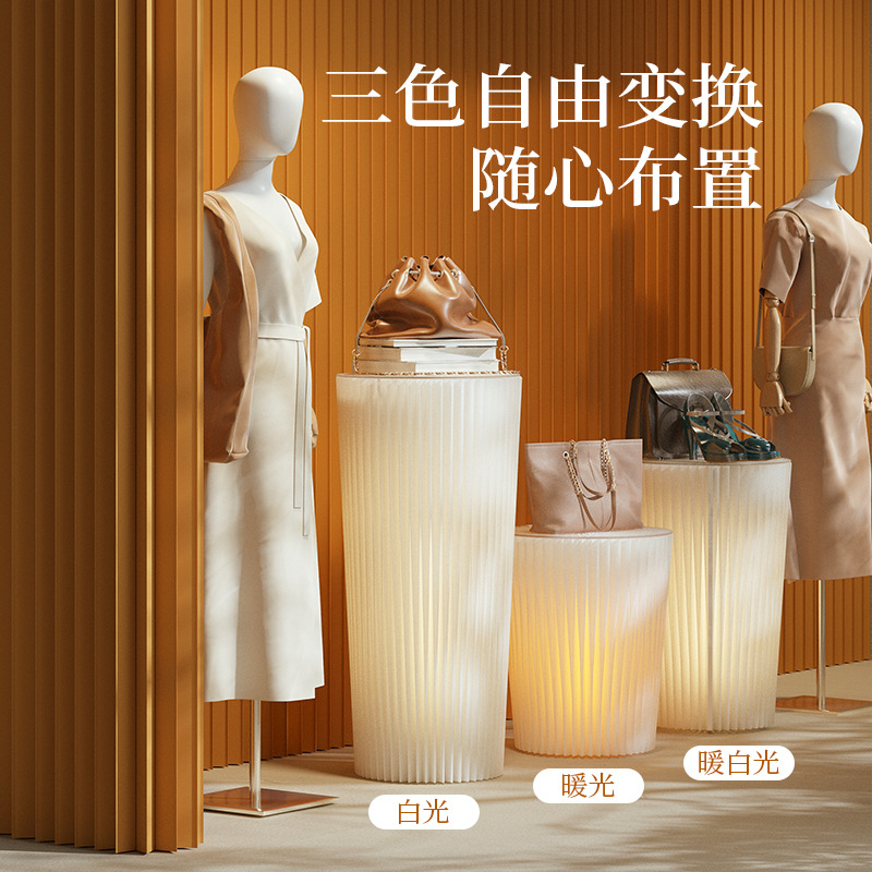 18-Tier Paper Cylinder Shelf F - Lighting And Decor Magazine 리뷰 및 가격