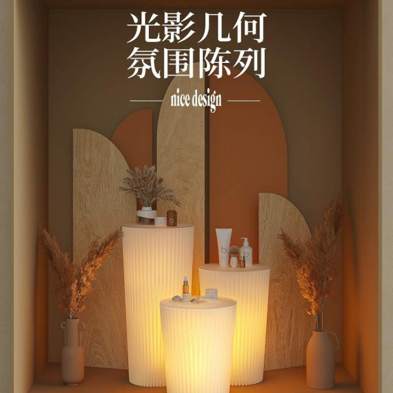 18-Tier Paper Cylinder Shelf F - Lighting And Decor Magazine 리뷰 및 가격