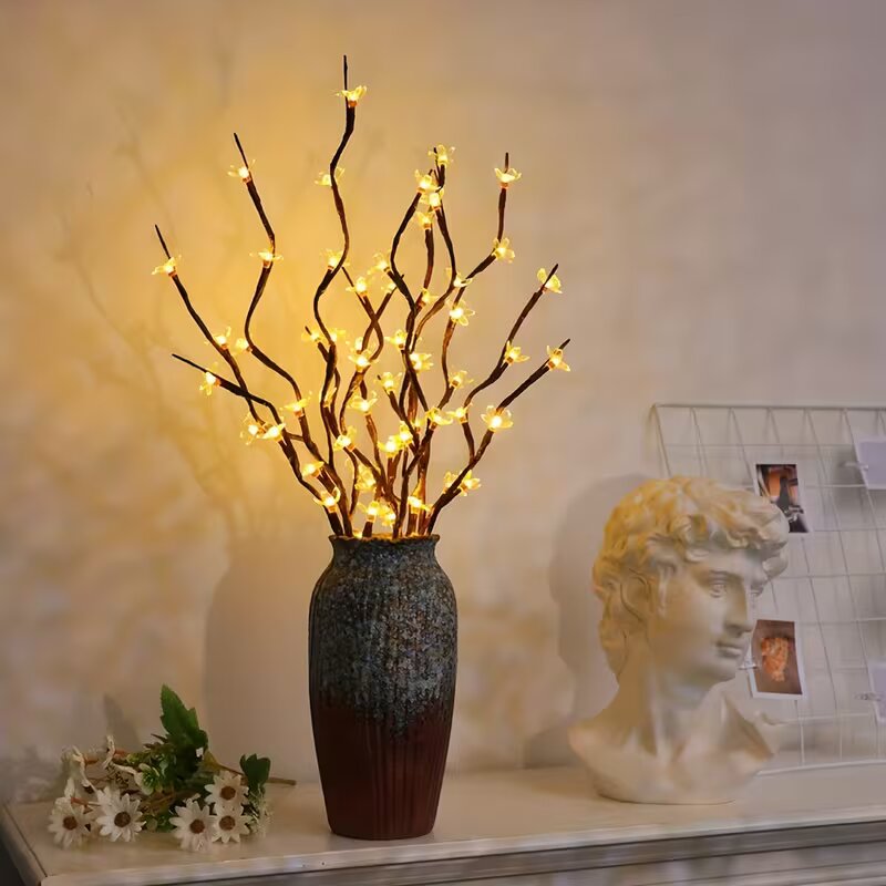 1/2PC 20LED Cherry Blossom Tre - Lighting Decor For Home 리뷰 및 가격