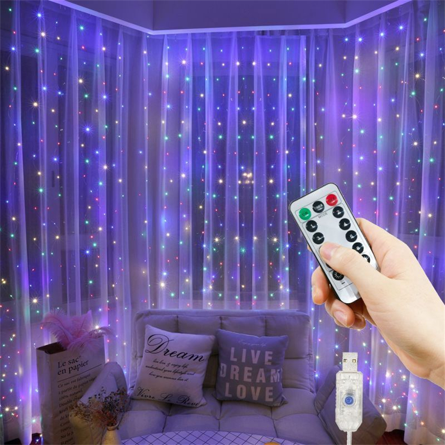 USB Curtain Light Outdoor Fair - Fairy Light Curtain 리뷰 및 가격