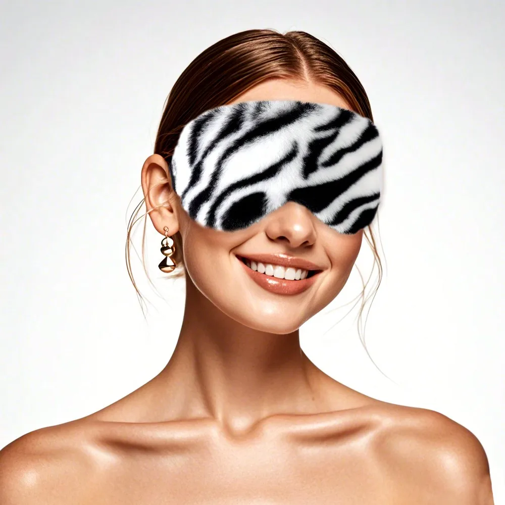 Plush Eye Mask, Leopard Print  - Home Lighting & Decor St Catharines On 리뷰 및 가격
