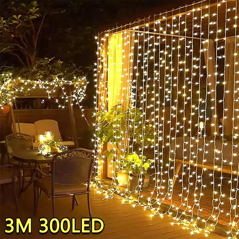 3M LED Curtain String Lights F - Fairy Light Curtain 리뷰 및 가격