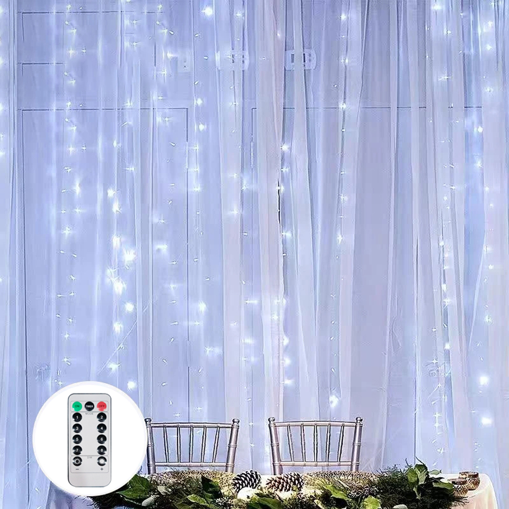 3M LED Curtain String Lights F - Fairy Light Curtain 리뷰 및 가격