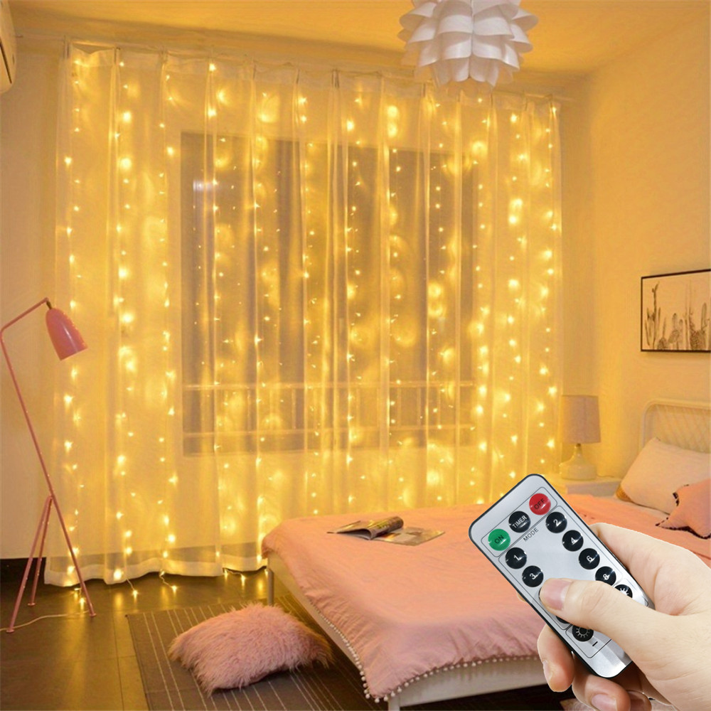 3M LED Curtain String Lights F - Fairy Light Curtain 리뷰 및 가격