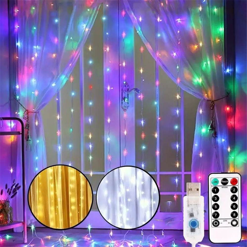 3M LED Curtain String Lights F - Fairy Light Curtain 리뷰 및 가격