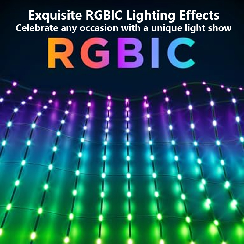 RGB Mesh Lights LED String Wat - Fairy Light Curtain 리뷰 및 가격