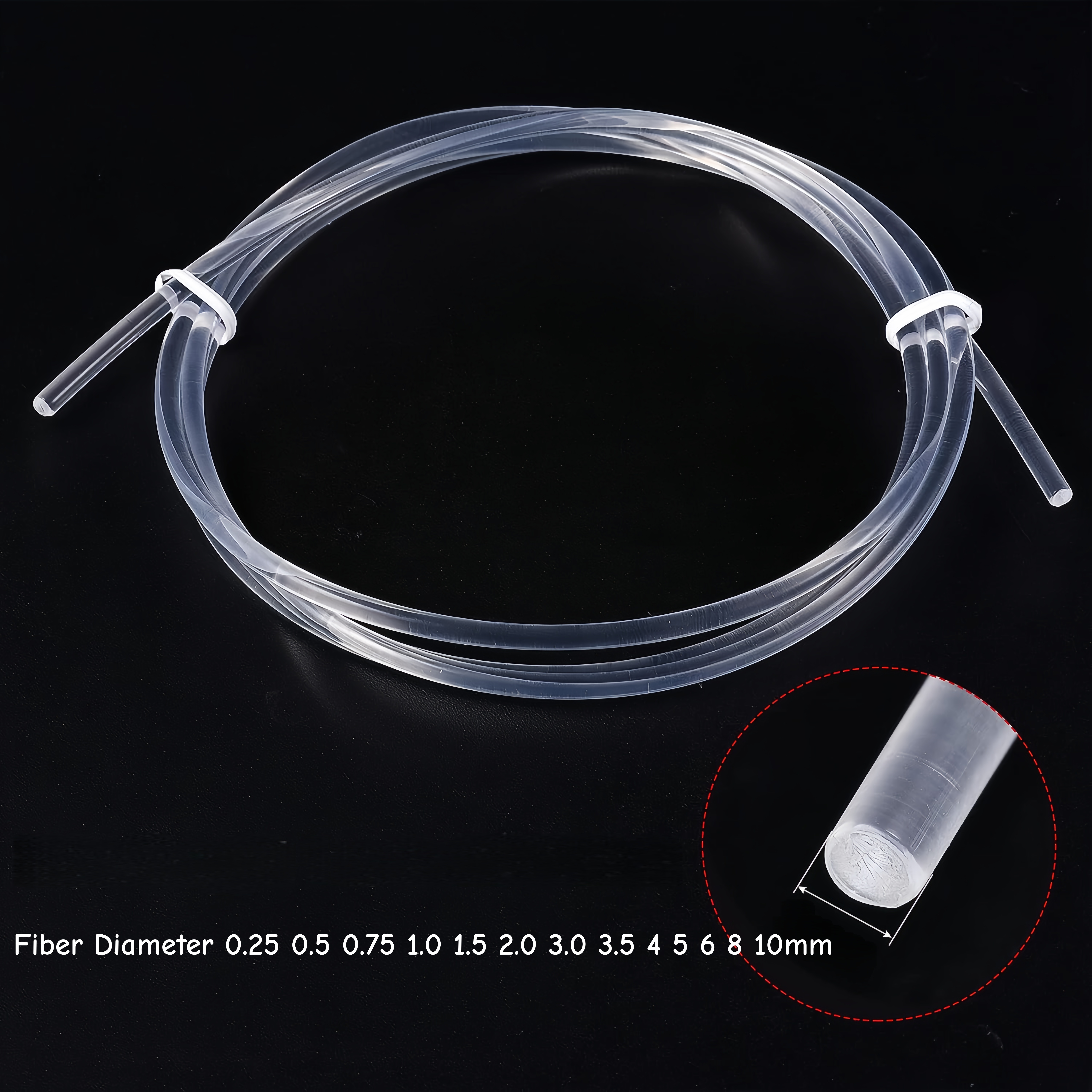Dia.0.25mm~10.0mm Side Glow Fi - Fairy Light Curtain 리뷰 및 가격