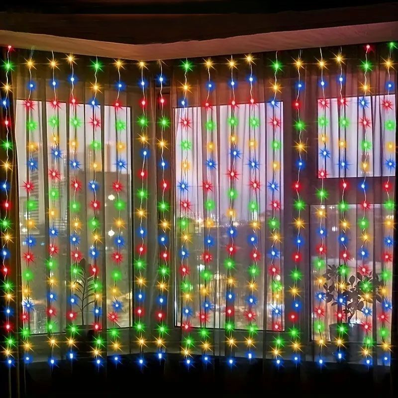 3/4/6m Curtain LED String Ligh - Fairy Light Curtain 리뷰 및 가격