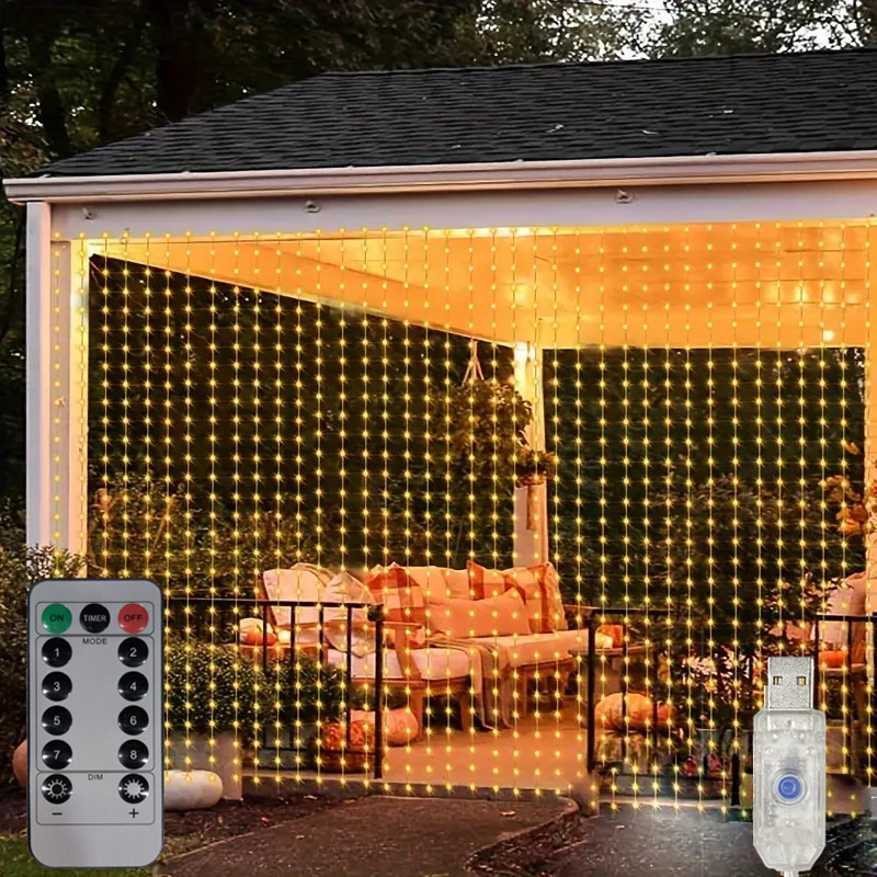 LED Garland Fairy Light Garden - Fairy Light Curtain 리뷰 및 가격