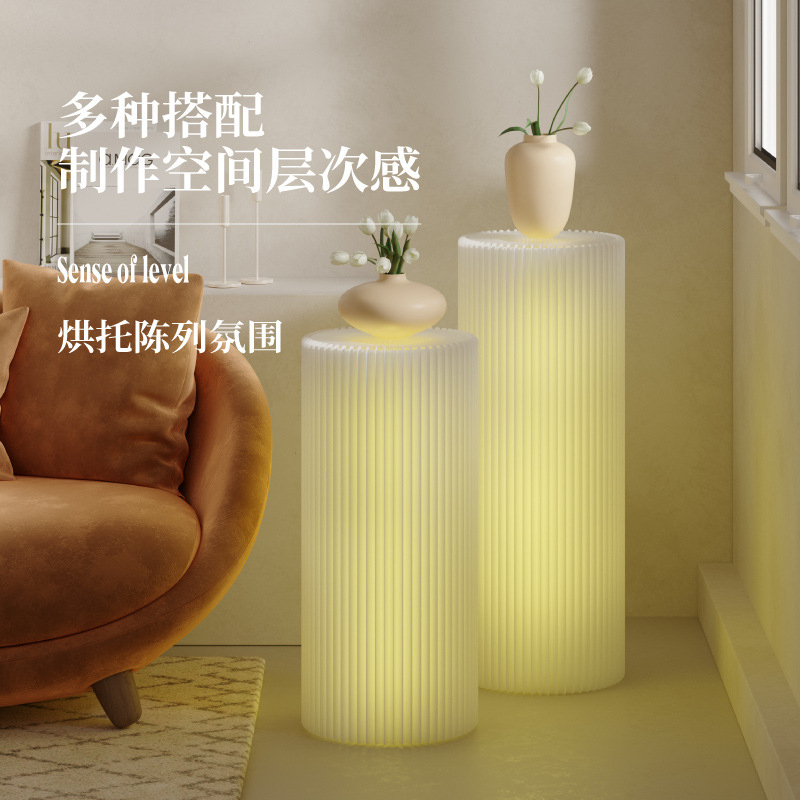 18-Tier Paper Cylinder Shelf F - Lighting And Decor Magazine 리뷰 및 가격