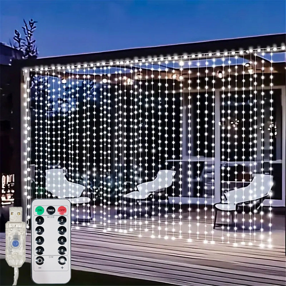 3/6M USB LED Curtain 8Modes Re - Fairy Light Curtain 리뷰 및 가격