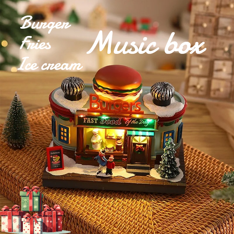 Christmas Light Up Music Box D - Lighting Home Decor Ideas 리뷰 및 가격
