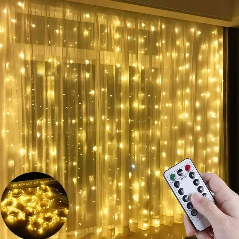 6x3M/3x3m Curtain Garland on T - Fairy Light Curtain 리뷰 및 가격
