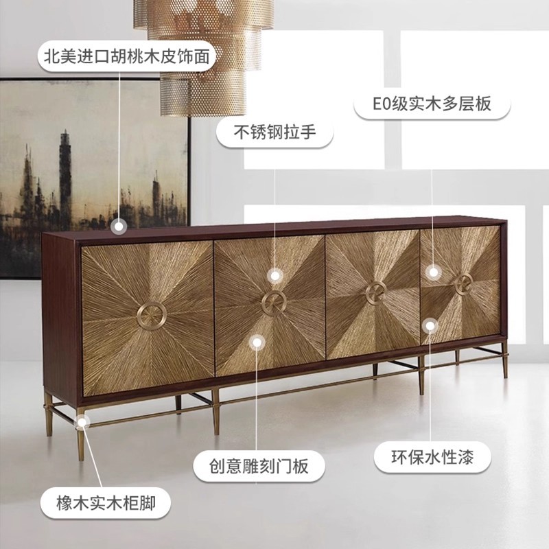 Italian light luxury sideboard - Lightings Decoration 리뷰 및 가격