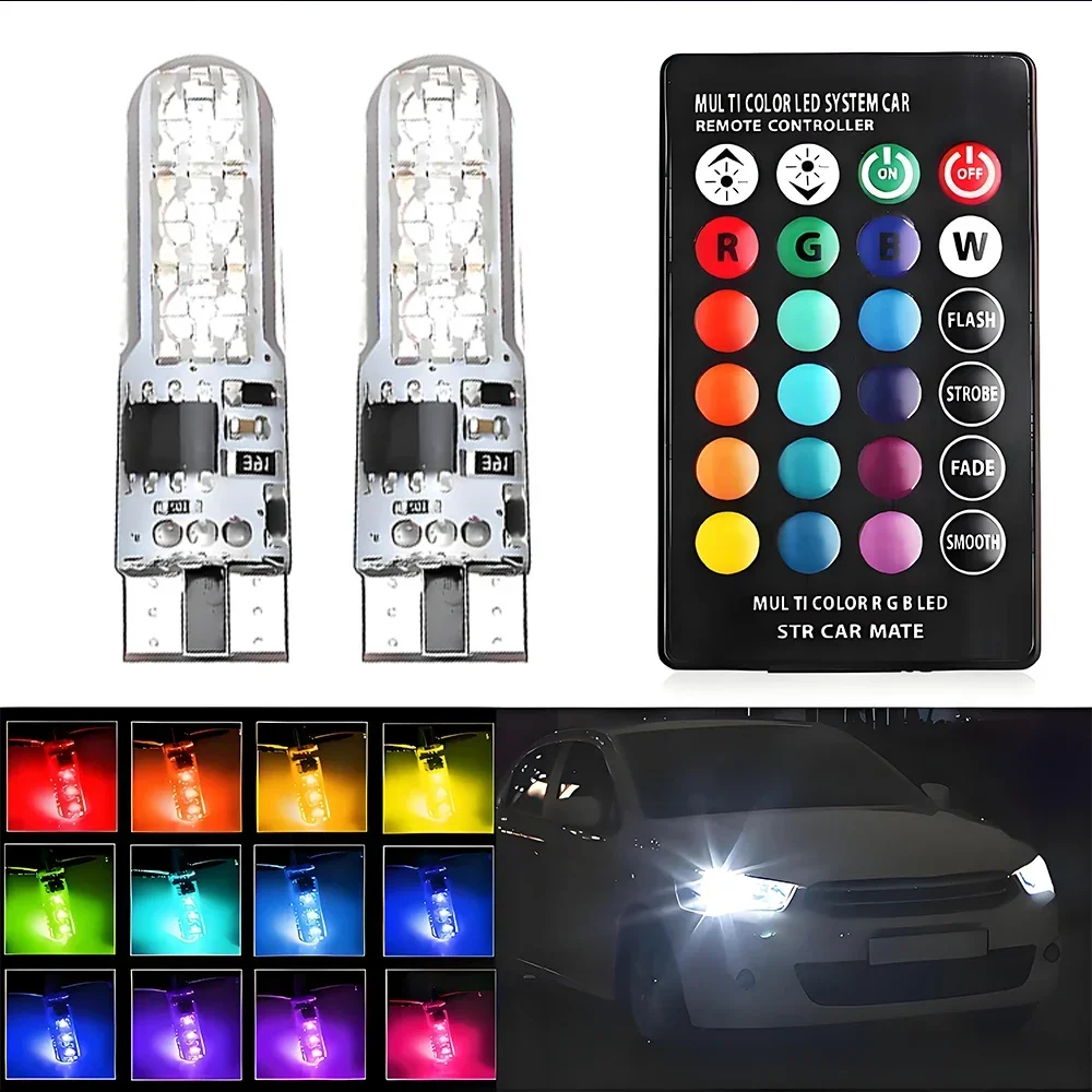 2 PCS New T10 Silicone 5050-6S - Touch Dimmer Lamp 리뷰 및 가격