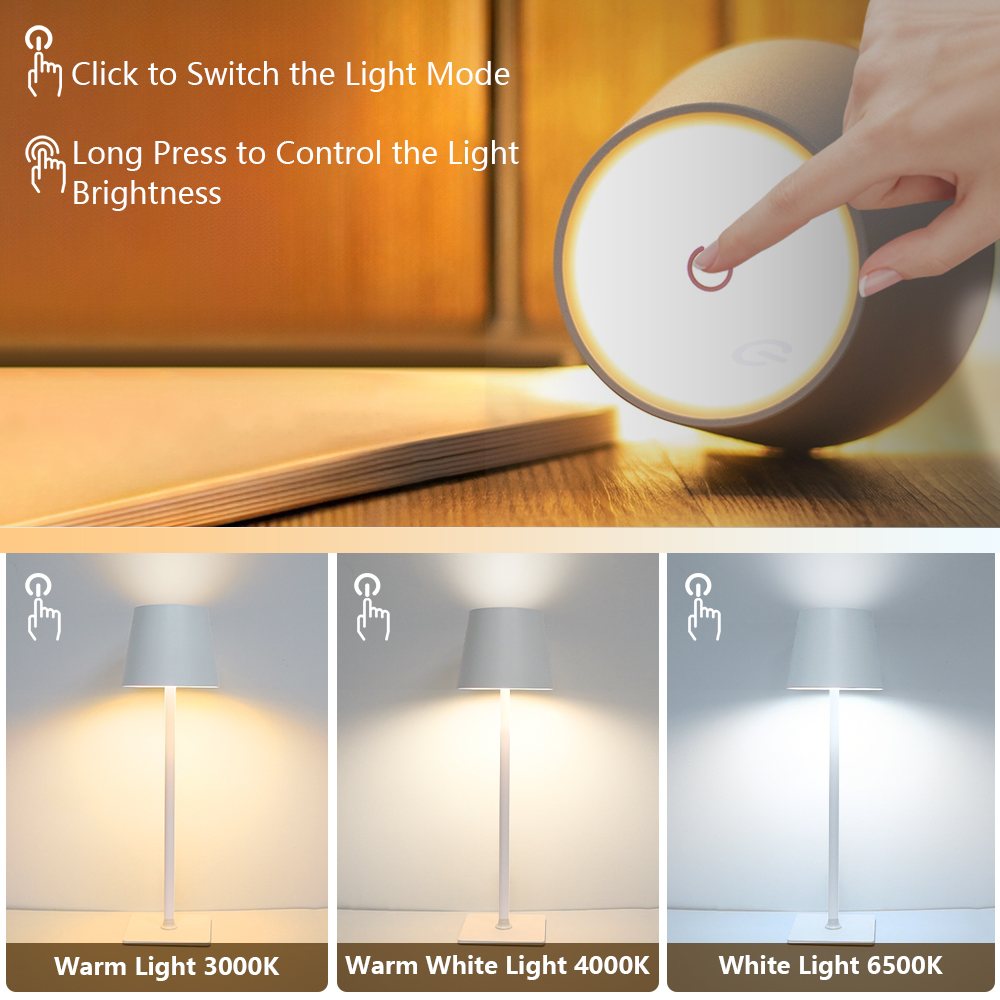 LED Rechargeable Desk Light Wi - Decor Lighting & Decor Fires Photos 리뷰 및 가격