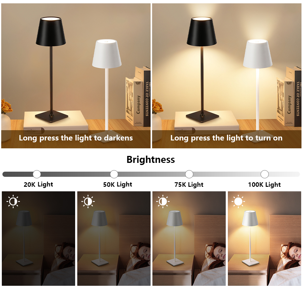 LED Rechargeable Desk Light Wi - Decor Lighting & Decor Fires Photos 리뷰 및 가격