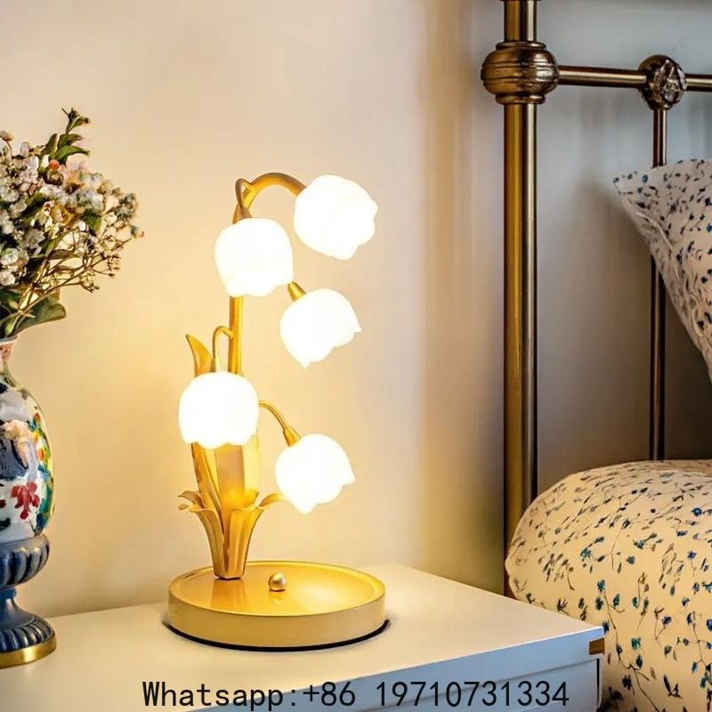 LED Flower Table Lamp Creative - Decor Lighting Cy 리뷰 및 가격