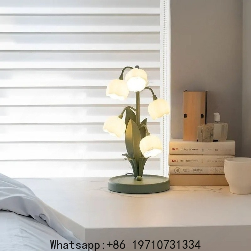 LED Flower Table Lamp Creative - Decor Lighting Cy 리뷰 및 가격