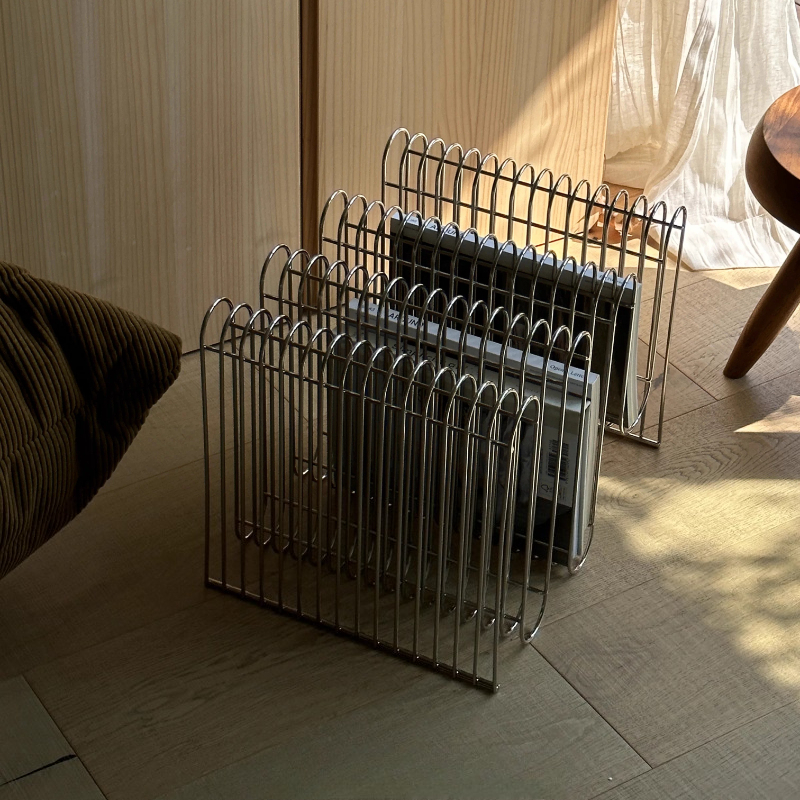 Light Luxury Magazine Rack Cre - Lighting And Decor Magazine 리뷰 및 가격
