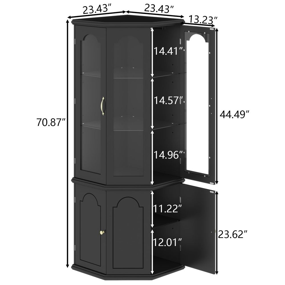 Corner Bar Cabinet w LED Light - Home Lighting & Decor St Catharines On 리뷰 및 가격