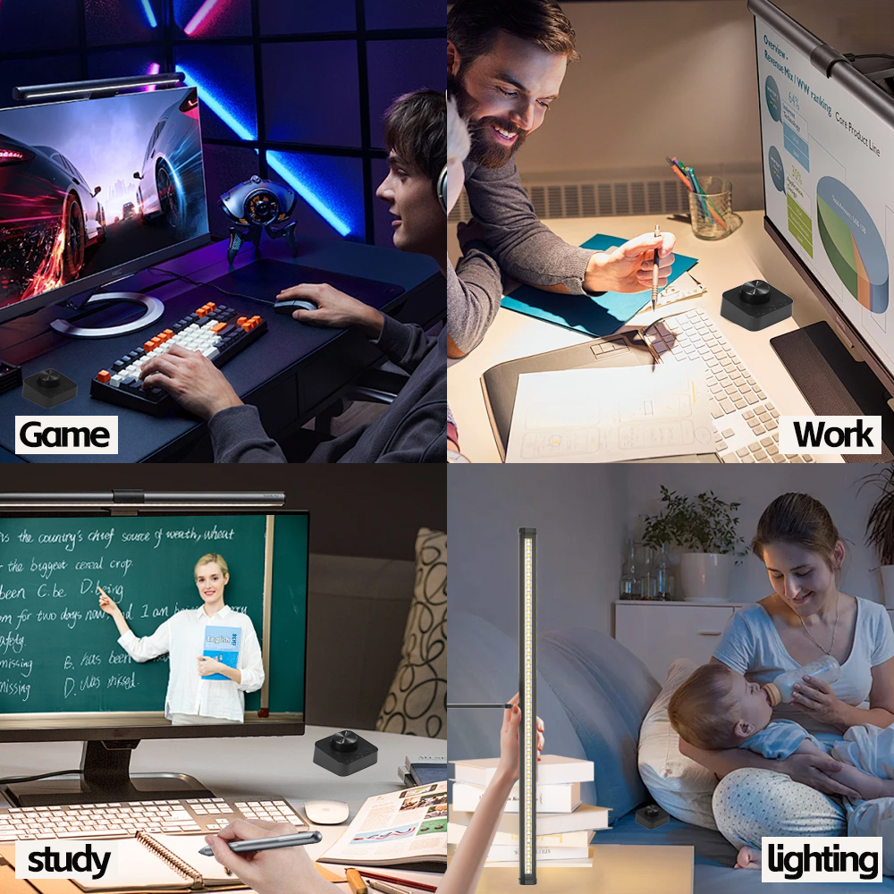 LED Eye-Care Desk Lamp Led Mon - Touch Dimmer Lamp 리뷰 및 가격