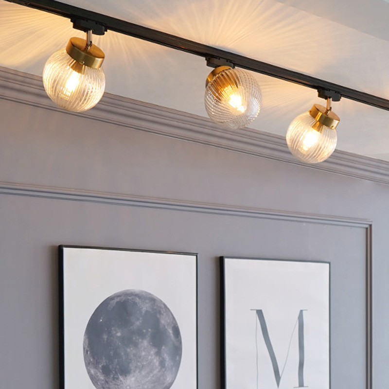 Nordic Led Track Light Glass C - Decor Lighting Fixtures 리뷰 및 가격