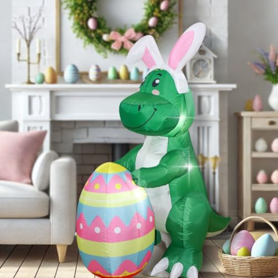 Easter Inflatable Dinosaur Cut - Unique Lighting Decor 리뷰 및 가격