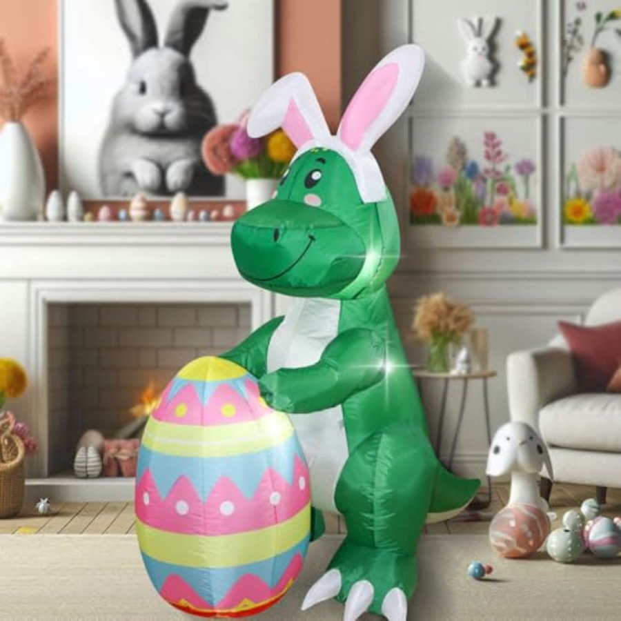 Easter Inflatable Dinosaur Cut - Unique Lighting Decor 리뷰 및 가격